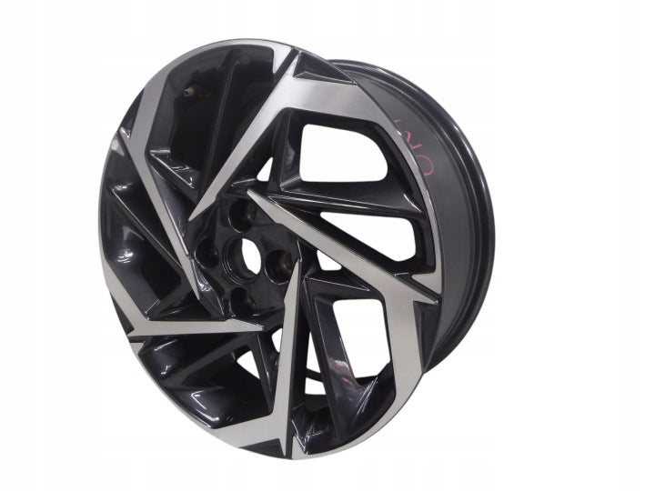 1x Alufelge 17 Zoll 7.0" 4x100 54ET Glanz Schwarz 52910-00300 Hyundai Mg FEL6345501814en