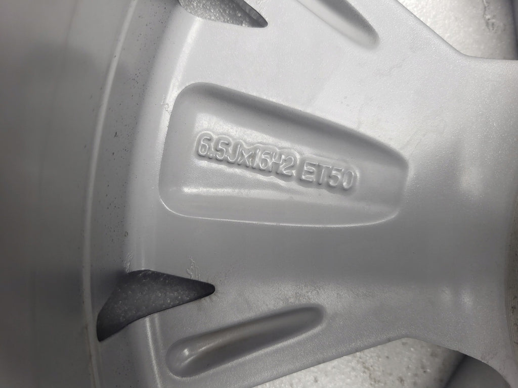 1x Alufelge 16 Zoll 6.5" 5x112 50ET Glanz Silber 5K0601025AL VW Golf Touran FEL1315964149aj