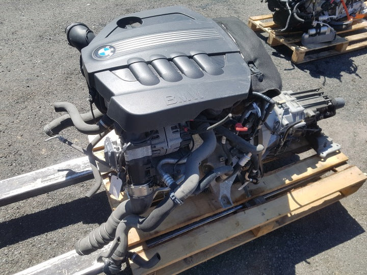 Motor BMW E90 N47D20C 2.0 143PS 150TKm 2011 Diesel Engine Komplett MOT2173964106lx