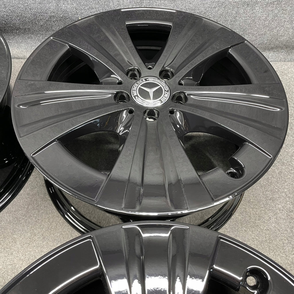 4x Alufelge 18 Zoll 8.0" 5x112 A2134013700 Mercedes-Benz Rim Wheel