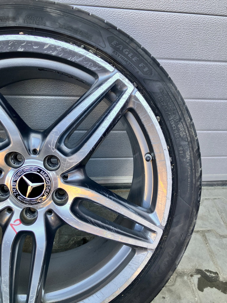 1x Alufelge 19 Zoll 9.0" 5x112 A2134012100 Mercedes-Benz Amg Rim Wheel FEL8237026340ae