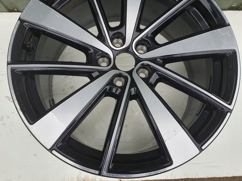 1x Alufelge 19 Zoll 9.0" 5x108 53ET Glanz Schwarz 32134523 Polestar 2 1