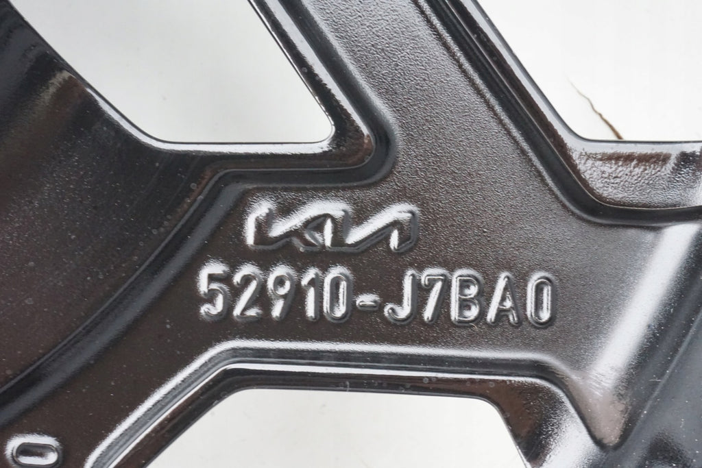 1x Alufelge 17 Zoll 7.0" 5x114.3 53ET Glanz Schwarz 52910-J7BA0 Kia Ceed