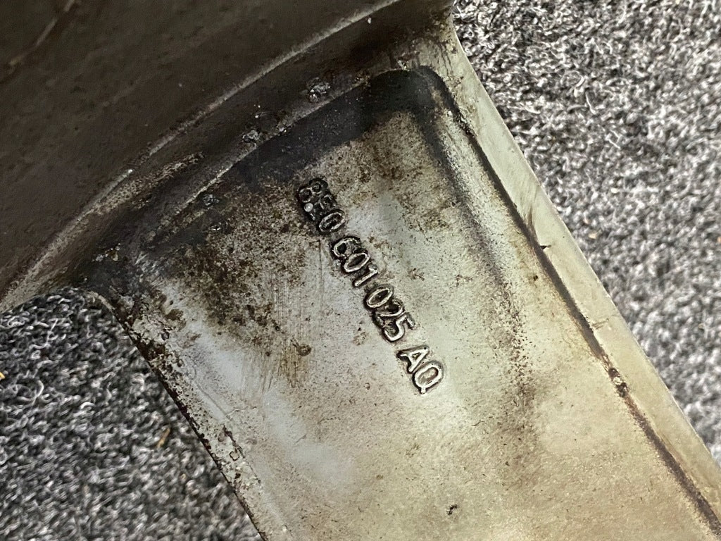 1x Alufelge 17 Zoll 7.5" 5x112 43ET 8E0601025AQ Audi A4 A3 Rim Wheel FEL6301549682gq