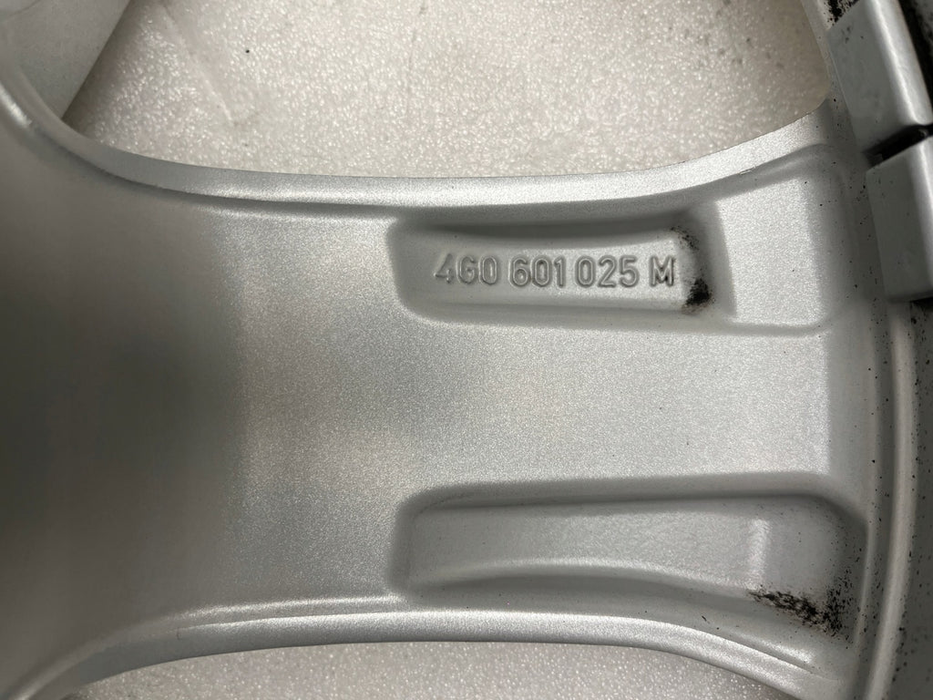 1x Alufelge 18 Zoll 7.5" 5x112 37ET Glanz Silber 4G0601025M Audi A6 Rim Wheel FEL3475493387ph