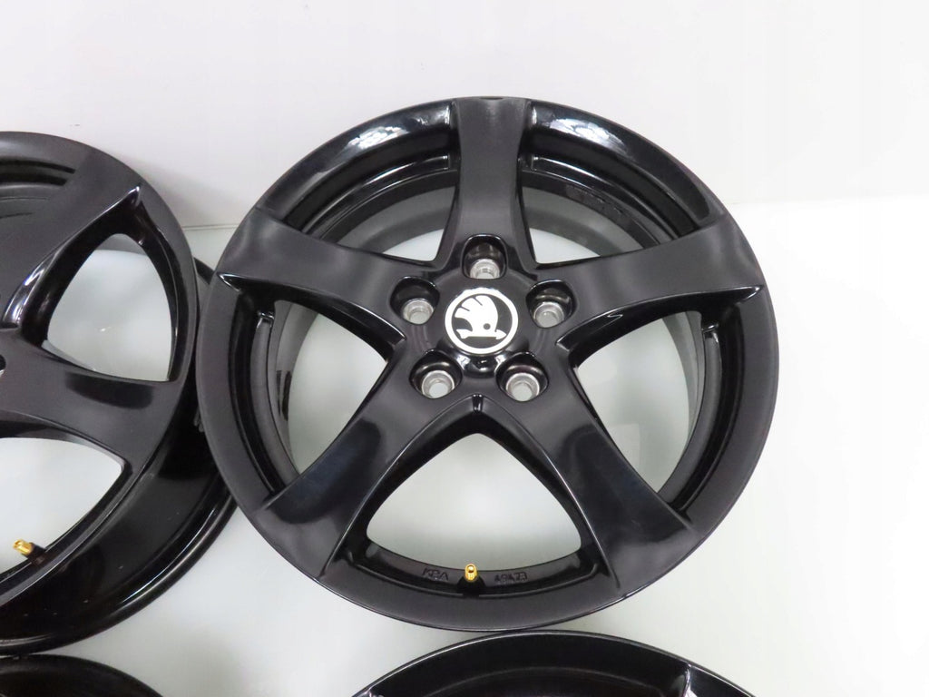 4x Alufelge 16 Zoll 6.0" 5x112 48ET Glanz Silber KBA49473 Audi I Rim Wheel FEL1258155853ky