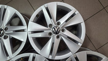 Load image into Gallery viewer, 4x Alufelge 16 Zoll 7.0" 5x112 48ET Glanz Silber 5H0601025 VW Golf VIII I FEL7745218643zb