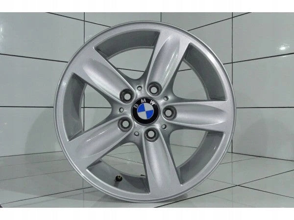 4x Alufelge 16 Zoll 7.0" 5x120 44ET Silber 6775619 BMW 1 E88 E46 E93 E92 E82 FEL2565096599qf