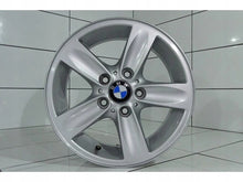 Laden Sie das Bild in den Galerie-Viewer, 4x Alufelge 16 Zoll 7.0" 5x120 44ET Silber 6775619 BMW 1 E88 E46 E93 E92 E82 FEL2565096599qf