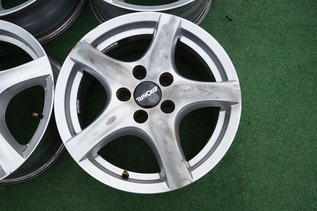 4x Alufelge 16 Zoll 6.5" 5x108 52 5ET Silber 42R6655 Ford Mondeo I Focus C-Max FEL2802820634vi