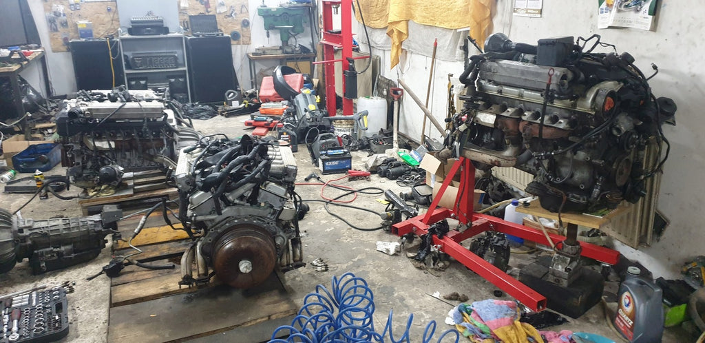 Motor BMW E31 E32 M70B50 5.0 300PS 220kW Benzin Engine Unkomplett