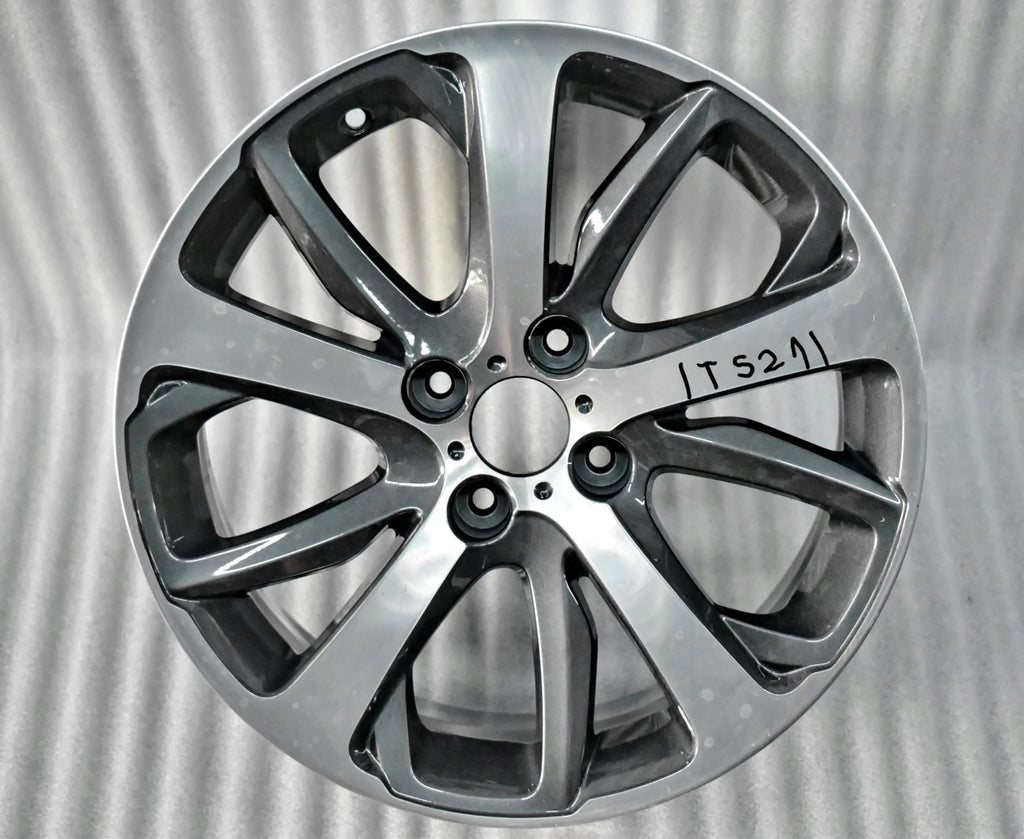 1x Alufelge 17 Zoll 7.0" 4x108 25ET Glanz Graphit 9673773777 Peugeot Rim Wheel FEL1749046404pc