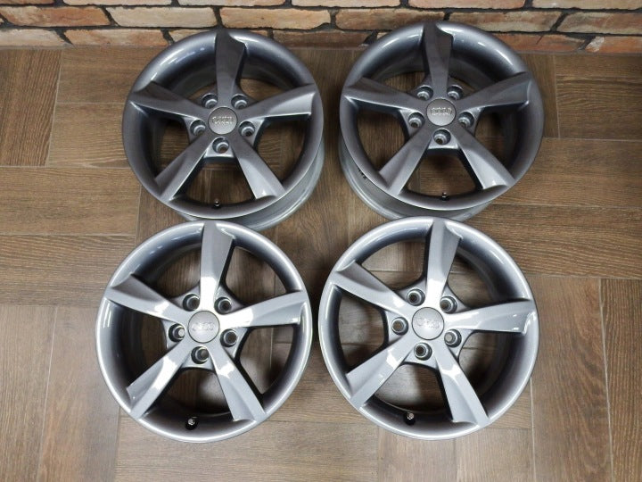 4x Alufelge 16 Zoll 6.0" 5x112 48ET 8V0071496 Audi B6 Rim Wheel FEL5851094687vf
