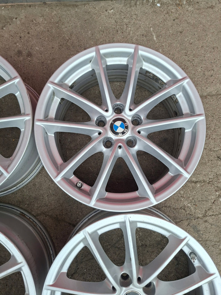 4x Alufelge 17 Zoll 7.5" 5x112 27ET Glanz Silber 6868217 BMW Rim Wheel FEL8944069416hd