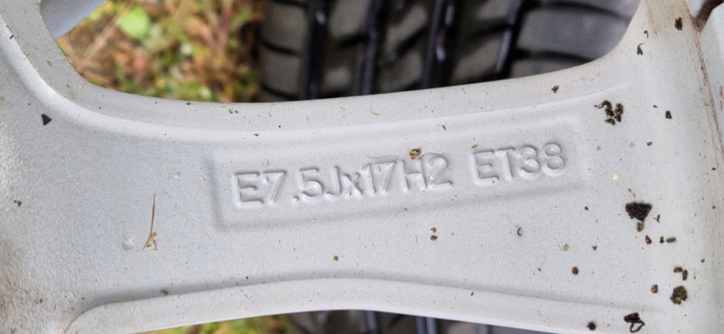 1x Alufelge 17 Zoll 7.5" 5x112 38ET 8W0601025L Audi Rim Wheel FEL1405263763fp