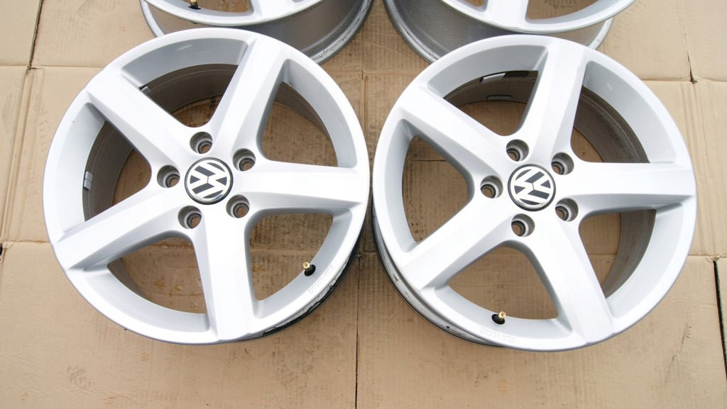 4x Alufelge 16 Zoll 6.5" 5x112 7N0601025AQ VW Rim Wheel FEL1274182633ur