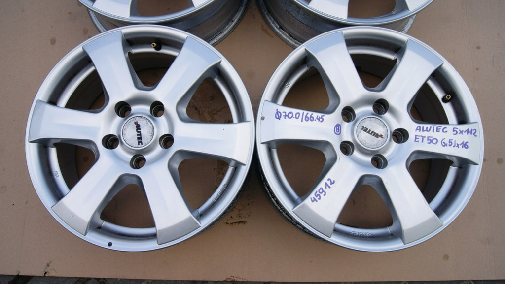 4x Alufelge 16 Zoll 6.5" 5x112 Rim Wheel FEL1391918674vk