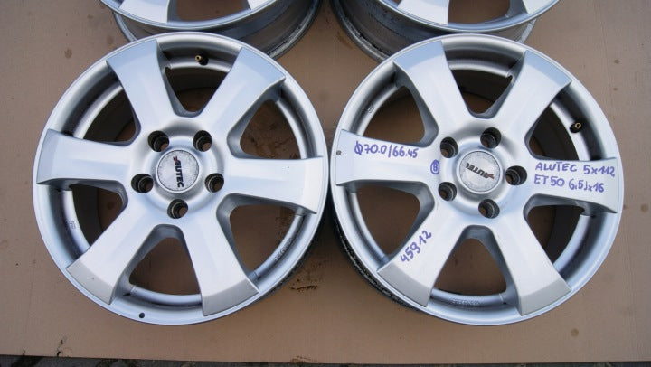 4x Alufelge 16 Zoll 6.5" 5x112 Rim Wheel FEL1391918674vk