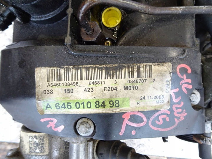 Motor Mercedes-Benz W204 646811 2.2 CDI 2008 Diesel Engine Unkomplett MOT7213605179sz