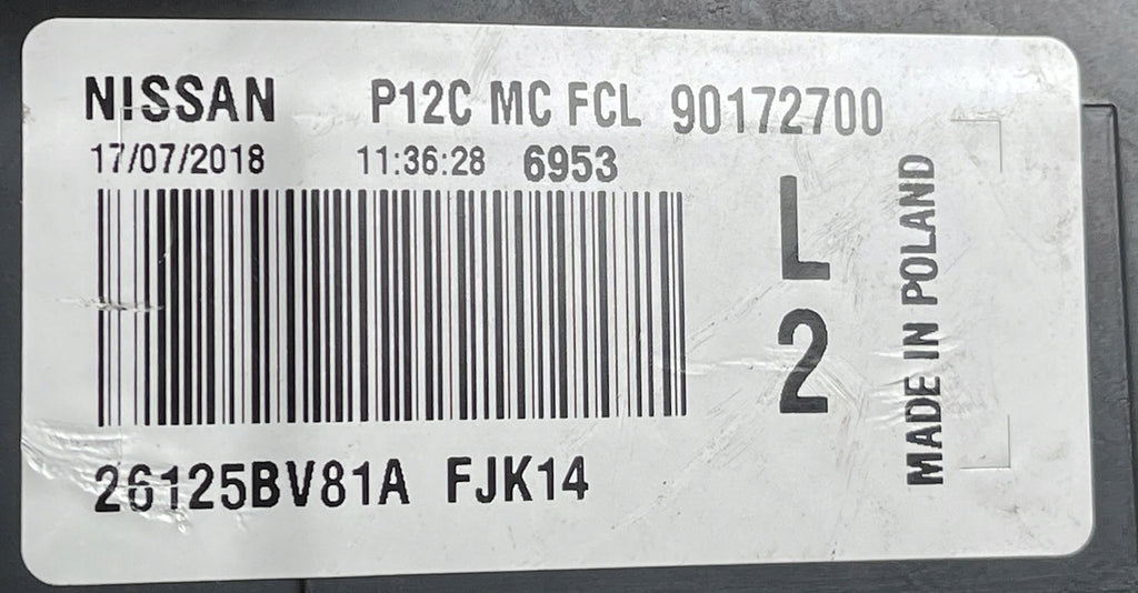Frontscheinwerfer Nissan Juke F15 26125BV81A 17072018 LED Links Headlight