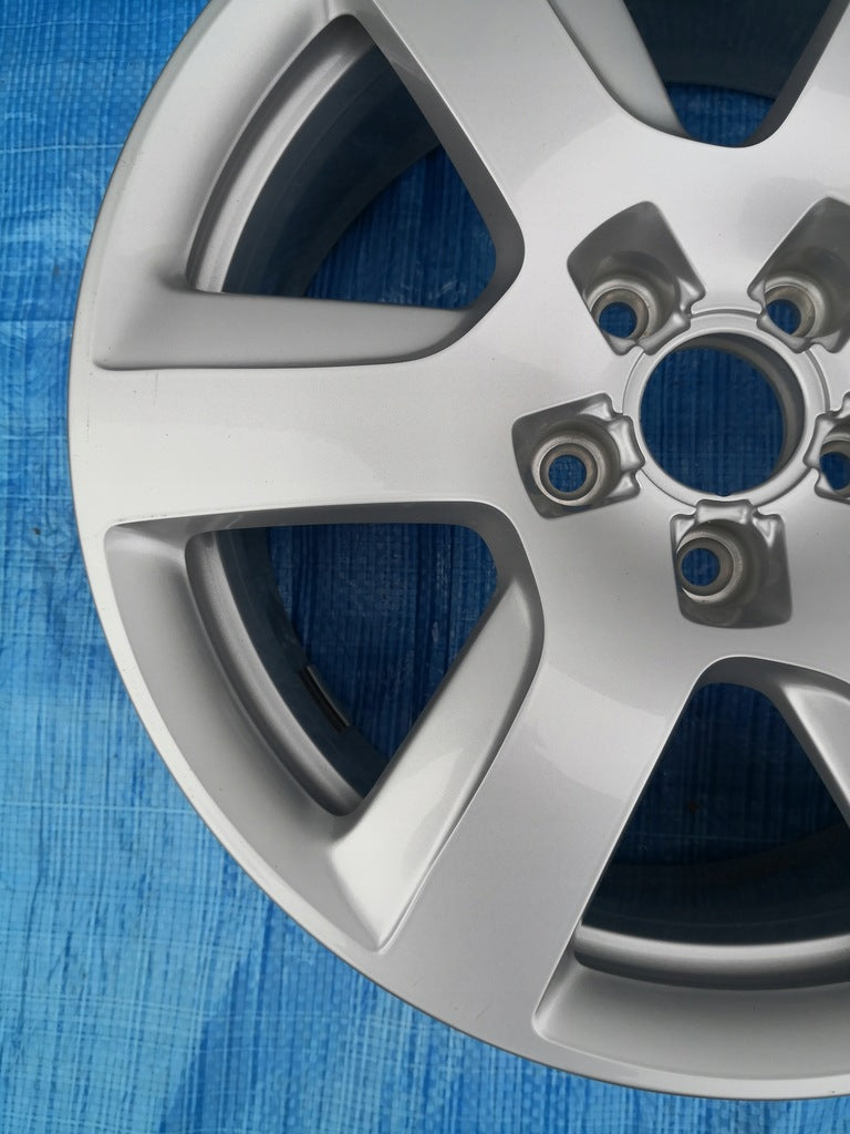 1x Alufelge 17 Zoll 7.0" 5x112 25ET Silber 4G8601025H Audi C7 Rim Wheel FEL3683661429vm
