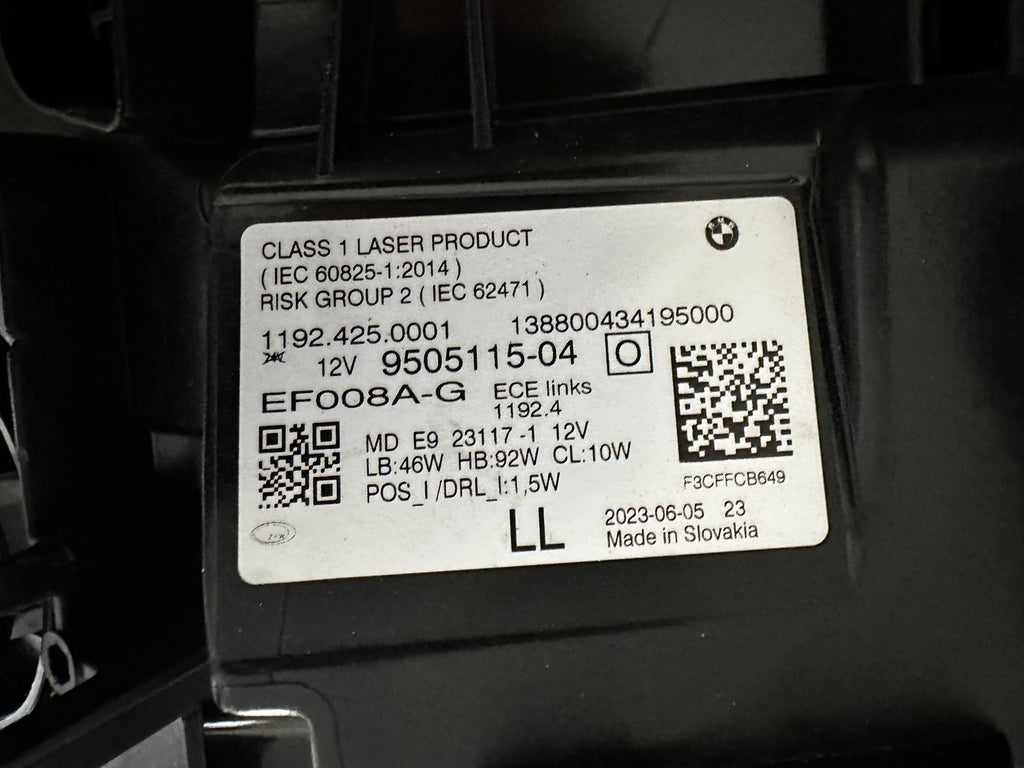 Frontscheinwerfer BMW 4 G22 G82 G23 G26 9505115-04 Laser Links Headlight SCH1285342972sl