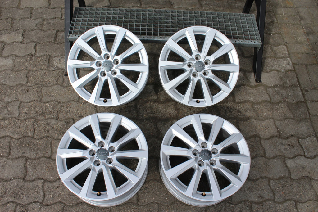 4x Alufelge 16 Zoll 6.5" 5x100 40ET Glanz Silber 82A601025C Audi Rim Wheel FEL4366837944nx