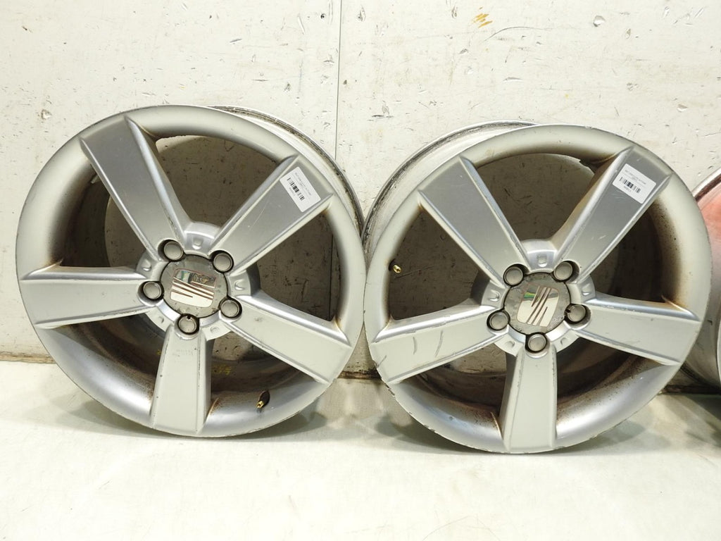 4x Alufelge 17 Zoll 7.0" 5x112 1P0601025C Seat Leon Rim Wheel FEL8747028466jv