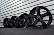 Load image into Gallery viewer, 4x Alufelge 17 Zoll 7.5" 5x112 51ET Schwarz Audi A3 Golf I Rim Wheel FEL7817811352uj