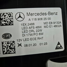 Laden Sie das Bild in den Galerie-Viewer, Frontscheinwerfer Mercedes-Benz Cla A1189062500 Links Scheinwerfer Headlight SCH1581586972qm