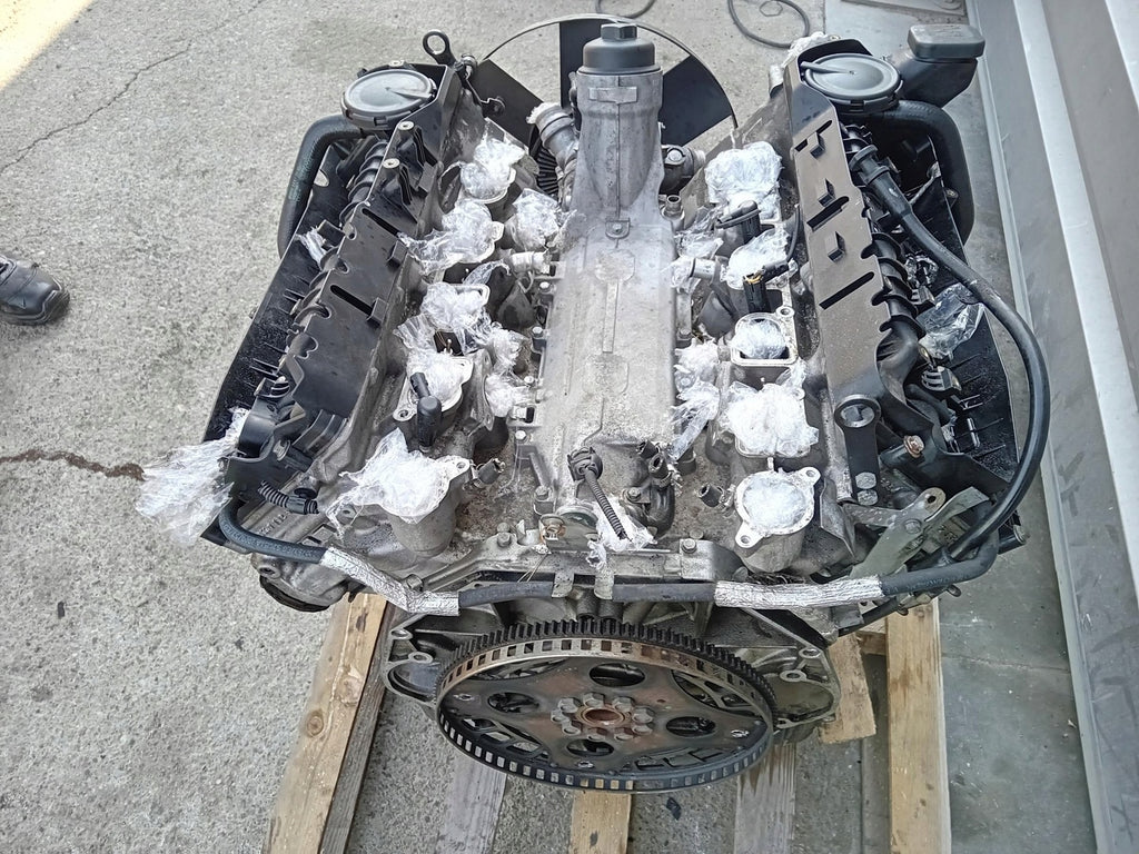 Motor BMW 7 E65 E66 M67D44 4.4 210TKm 2001 Diesel Engine Komplett