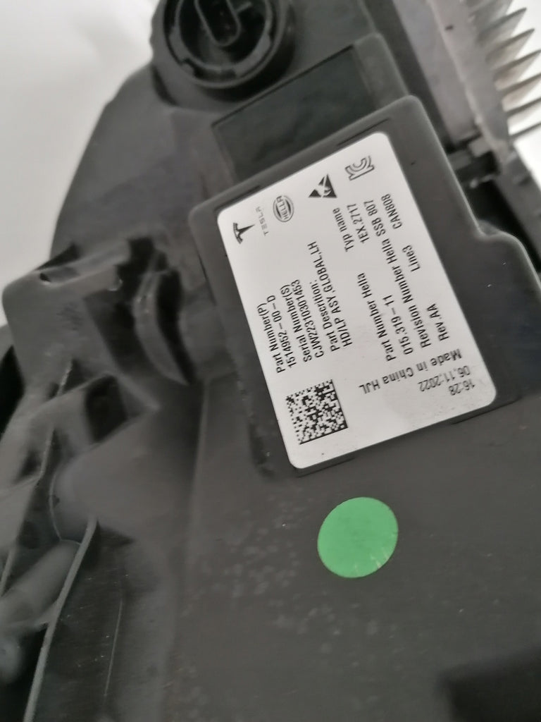 Frontscheinwerfer Tesla Model Y 1514952-00 Full LED Links Scheinwerfer Headlight