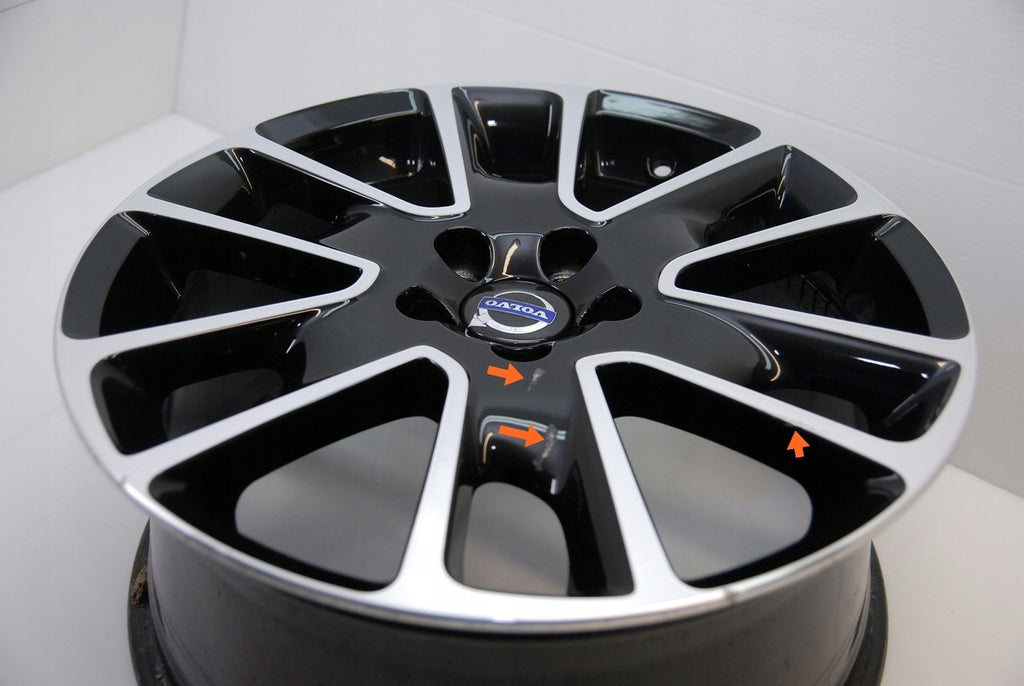 1x Alufelge 18 Zoll 8.0" 5x108 55ET 31280102 31280100 Volvo Rim Wheel