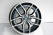 Load image into Gallery viewer, 4x Alufelge 19 Zoll 8.0" 5x112 43ET Glanz Schwarz A2134016500 Mercedes-Benz W213 FEL1845855098bf