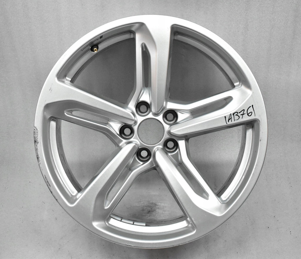 1x Alufelge 19 Zoll 8.5" 5x112 32ET Glanz Silber 8W0601025CD Audi A4 Rim Wheel