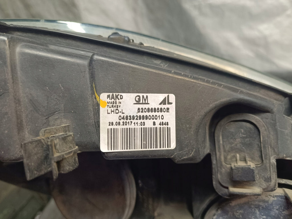 Frontscheinwerfer Opel Combo 520868580E Links Scheinwerfer Headlight SCH8082872010zf