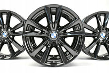 Load image into Gallery viewer, 4x Alufelge 18 Zoll 8.5" 5x120 46ET Glanz Schwarz 6853952 BMW X5 F15 Rim Wheel FEL7079627162gr