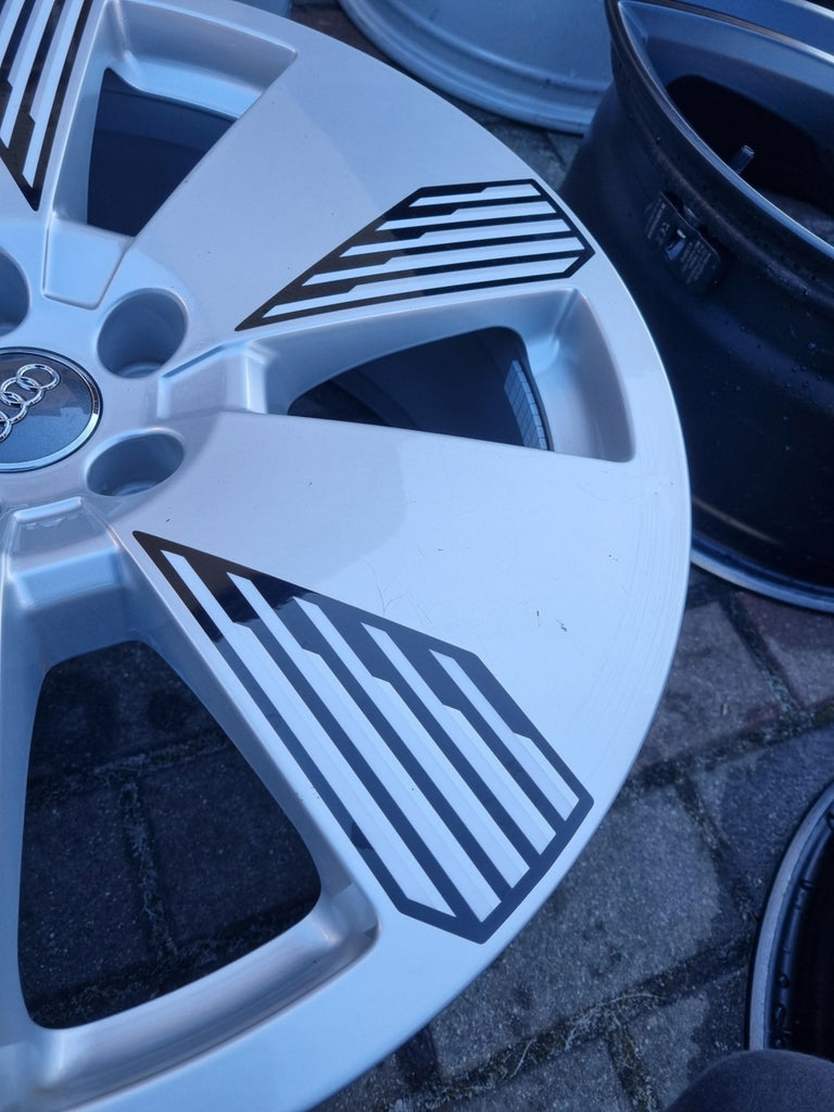 4x Alufelge 19 Zoll 8.0" 5x112 34ET Glanz Silber 4KE601025L Audi E-Tron FEL6712551075qf