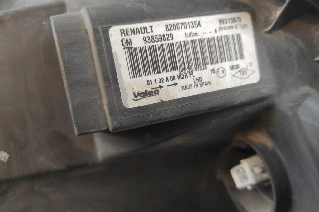 Frontscheinwerfer Opel Vivaro C 93859829 Ein Stück (Rechts oder Links) Headlight