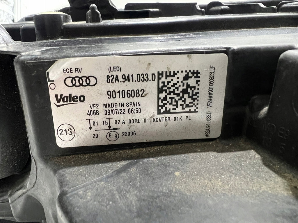 Frontscheinwerfer Audi A1 82A941033 LED Links Scheinwerfer Headlight