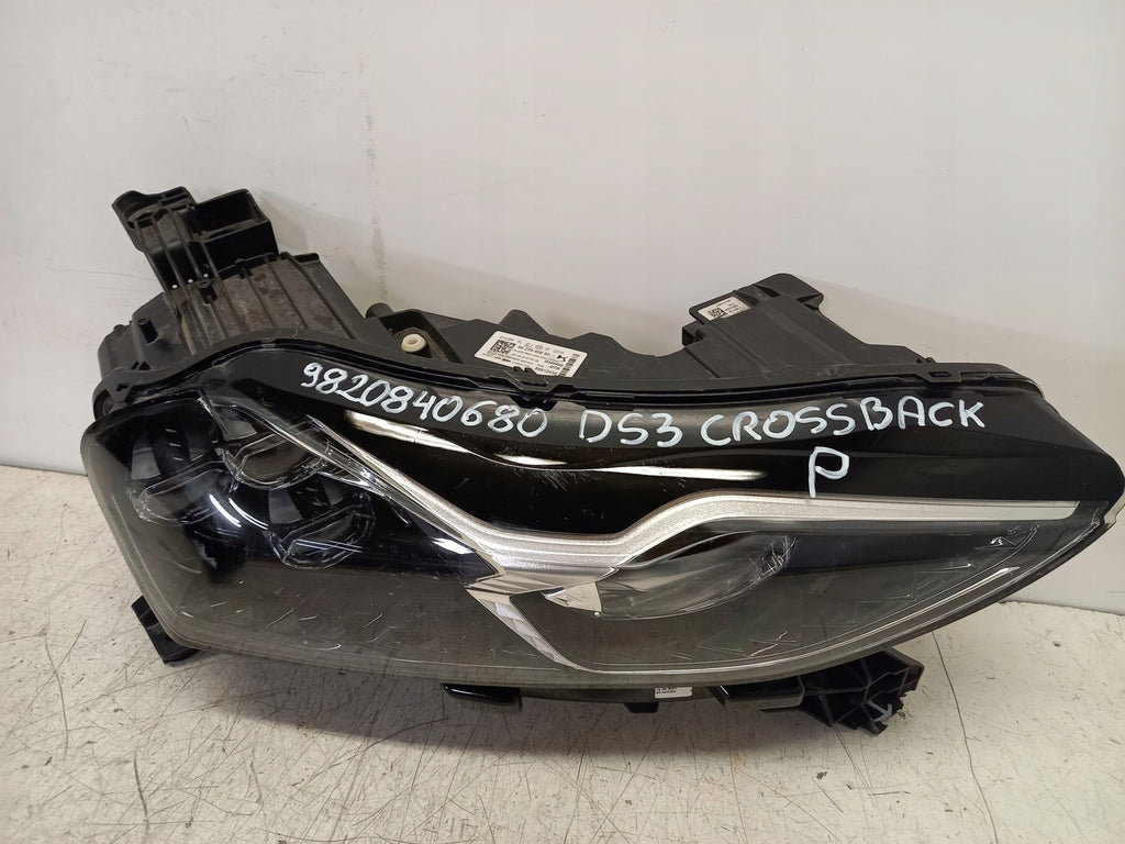 Frontscheinwerfer Citroën Ds3 9820840680 Full LED Rechts Scheinwerfer Headlight