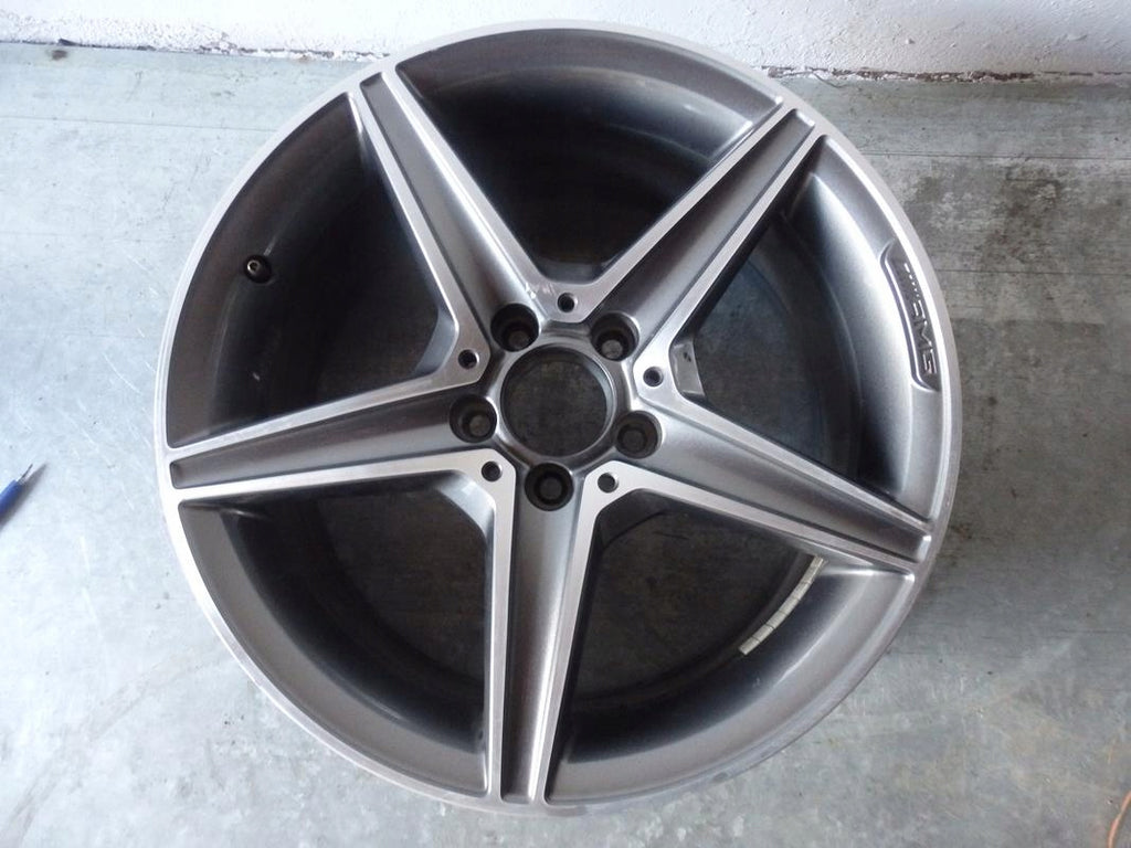 1x Alufelge 18 Zoll 8.5" 5x112 49ET A2054011200 Mercedes-Benz W205 Rim Wheel