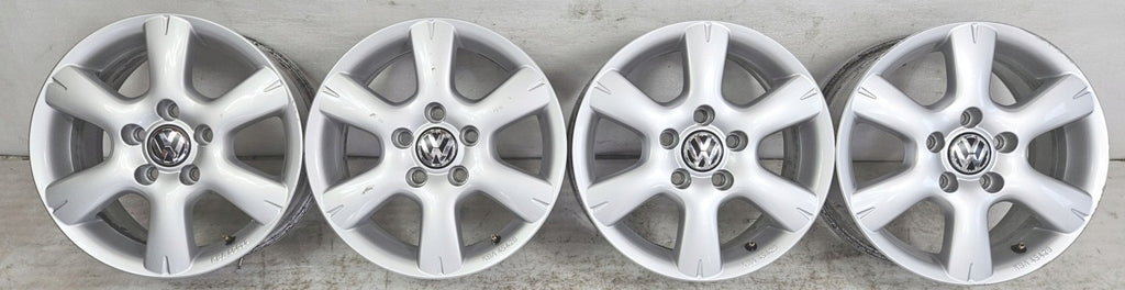 4x Alufelge 15 Zoll 6.5" 5x112 50ET 1K0601025S Audi A6 A4 Golf VIII I Rim Wheel FEL3325128970rt