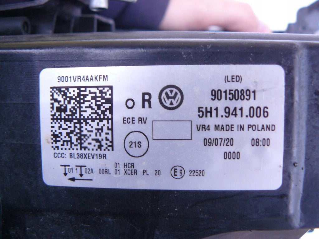 Frontscheinwerfer VW Golf VIII 5H1941006 LED Rechts Scheinwerfer Headlight SCH6811889641jv