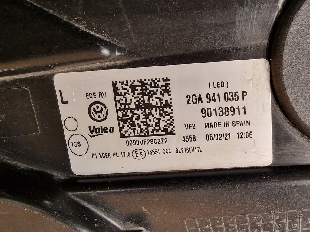 Frontscheinwerfer VW T-Roc 2GA941035P LED Links Scheinwerfer Headlight