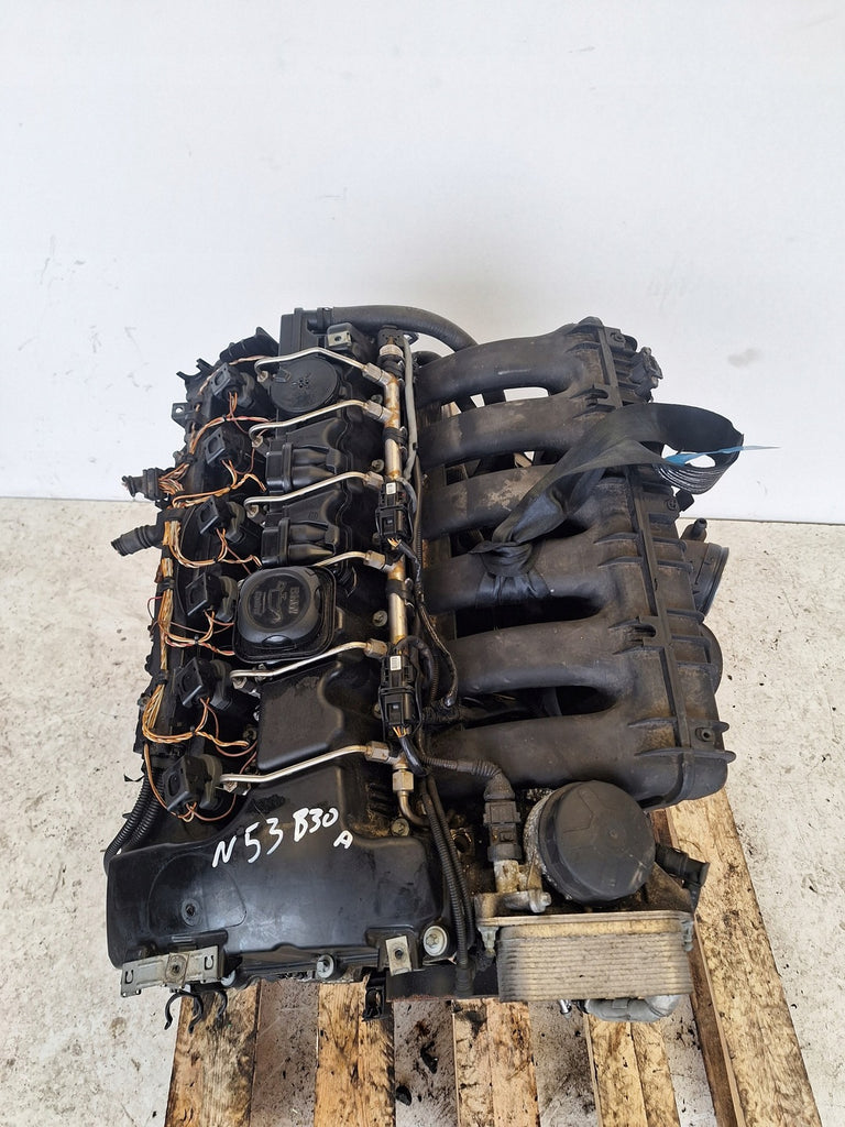 Motor BMW E60 E90 N53B30A 3.0 Benzin Engine Unkomplett