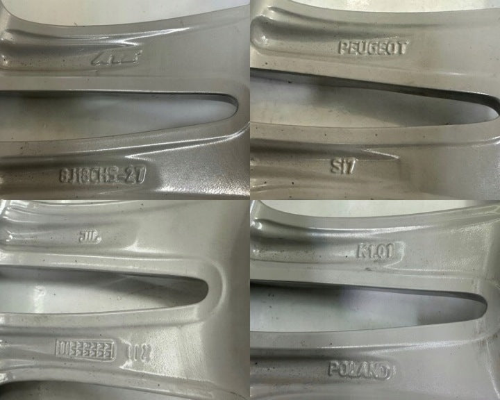1x Alufelge 18 Zoll 8.0" 5x108 27ET 9688278377 Peugeot Rim Wheel FEL1267824998ao