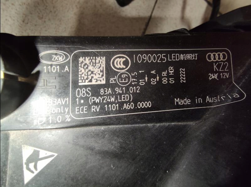 Frontscheinwerfer Audi Q3 83A941012 Full LED Rechts Scheinwerfer Headlight