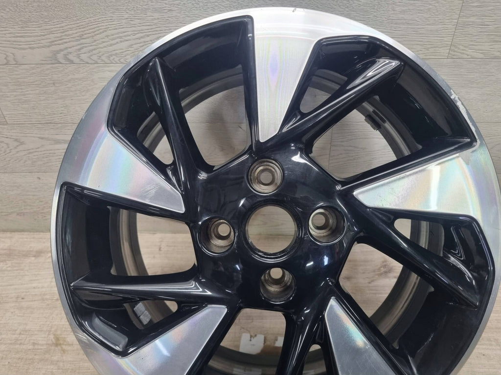 1x Alufelge 16 Zoll 6.5" 4x108 32ET Glanz Schwarz 9833892580 Opel Corsa F FEL5075820980gm