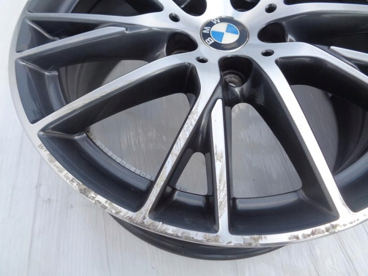 1x Alufelge 17 Zoll 7.0" 5x112 47ET Glanz Graphit 7849122 BMW 1 F40 Mg Rim Wheel FEL8937544243oe